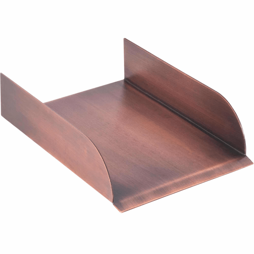 Spillway Scupper The Outdoor Plus Copper/Stainless Steel Straight Spillway Scupper