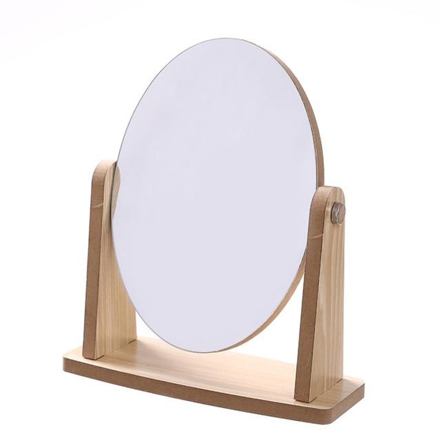 Wood Table Mirror - Western Nest, LLC