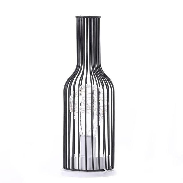 Antoinette - Decorative Wine Bottle Table Lamp - Western Nest, LLC