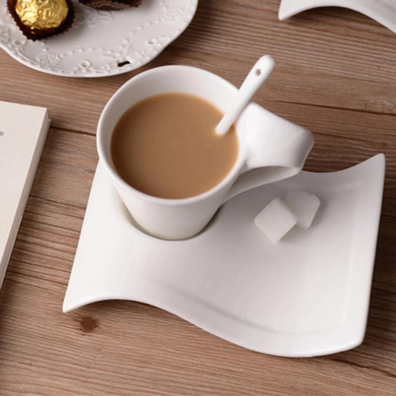 Le Wave Espresso Cup and Saucer