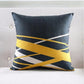 Yellow Geometric Cushion Cover Collection - Western Nest, LLC
